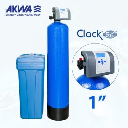 Dwuelementowy zmiękczacz wody Clack PL DUO przyłącze 1 cal