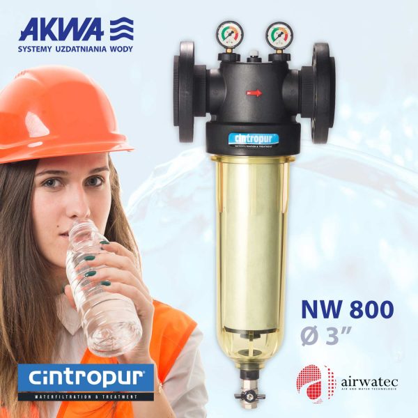 Filtr Cintropur NW 800 przemysłowy do wody dla Profesjonalistów