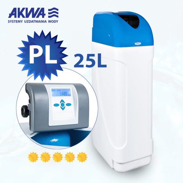 Kompaktowy zmiękczacz wody ZMWS Compact 25l Clack PL