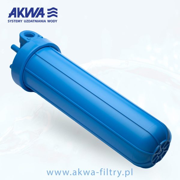 Korpus narurowy Big Blue 20 cali obudowa filtra do wody przyłącza 1 cal 1 1/2 cala 1 1/4 cala