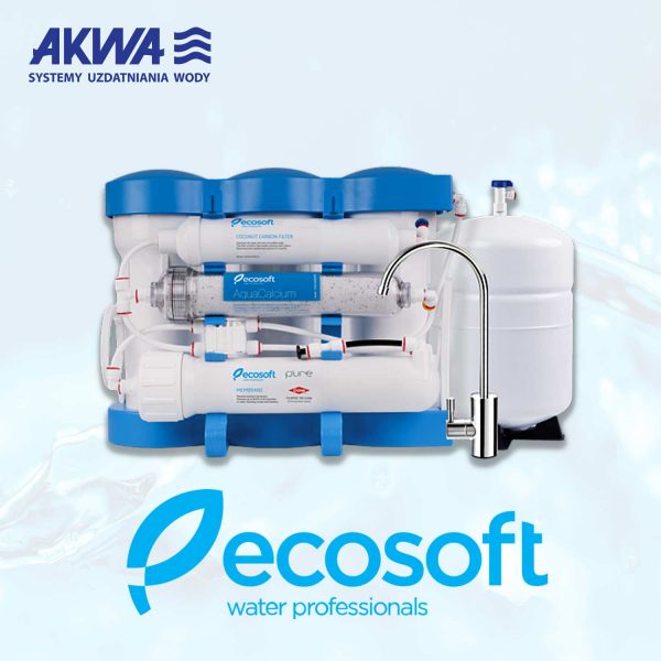 Szaściostopniowy system odwróconej osmozy RO6 Ecosoft Pure AquaCalcium