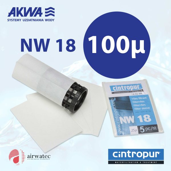 Wkład do filtra Cintropur NW18 100 mikronów Komplet 5 szt.