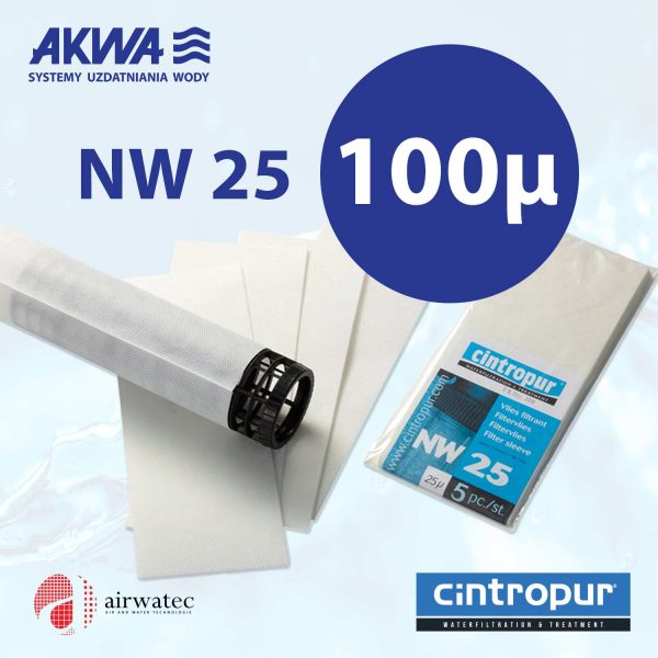 Wkład do filtra Cintropur NW25 100 mikronów Komplet 5 szt.