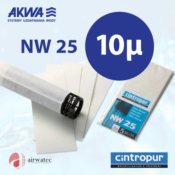 Wkład do filtra Cintropur NW25 10 mikronów Komplet 5 szt.