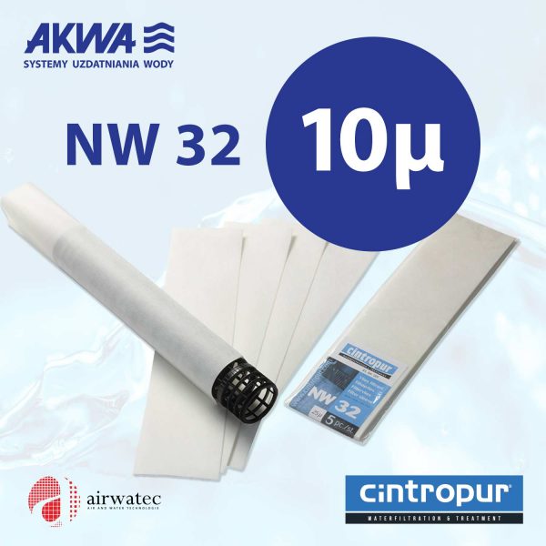 Wkład do filtra Cintropur NW32 10 mikronów Komplet 5 szt.